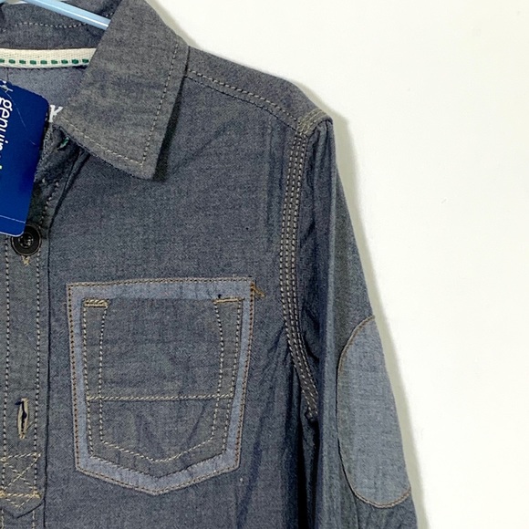 OshKosh B’Gosh Genuine Kids Denim Boys Shirt - Picture 3 of 6